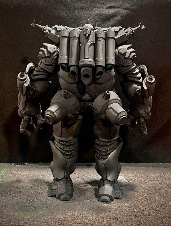 【預購】乘風工作室 怪獸降臨50再造怪獸系列《帝皇機器橋》GK白膜