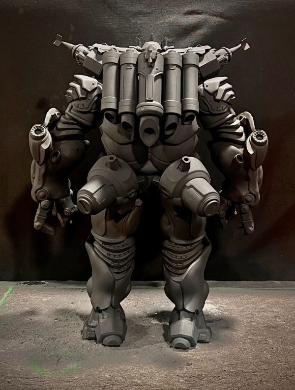 【預購】乘風工作室 怪獸降臨50再造怪獸系列《帝皇機器橋》GK白膜