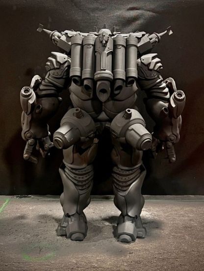 【預購】乘風工作室 怪獸降臨50再造怪獸系列《帝皇機器橋》GK白膜