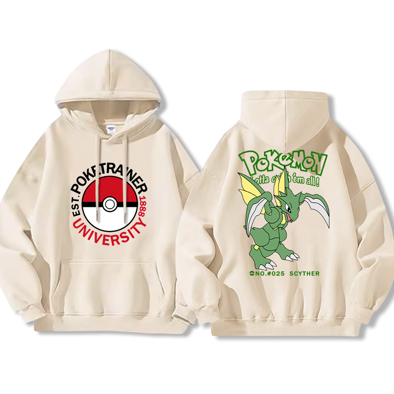 寶可夢新款 親子情侶男女款連帽衛衣-ZUIHANG SHOP