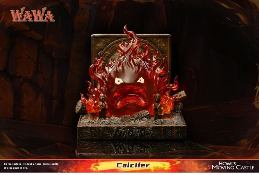 【預購】wawa工作室 宮崎駿桌面小擺件-生氣的卡西法-ZUIHANG SHOP