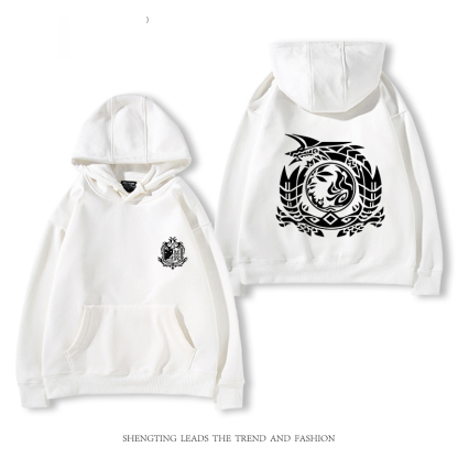 Monster Hunter Rise魔物獵人新款 親子情侶男女款連帽衛衣-ZUIHANG SHOP