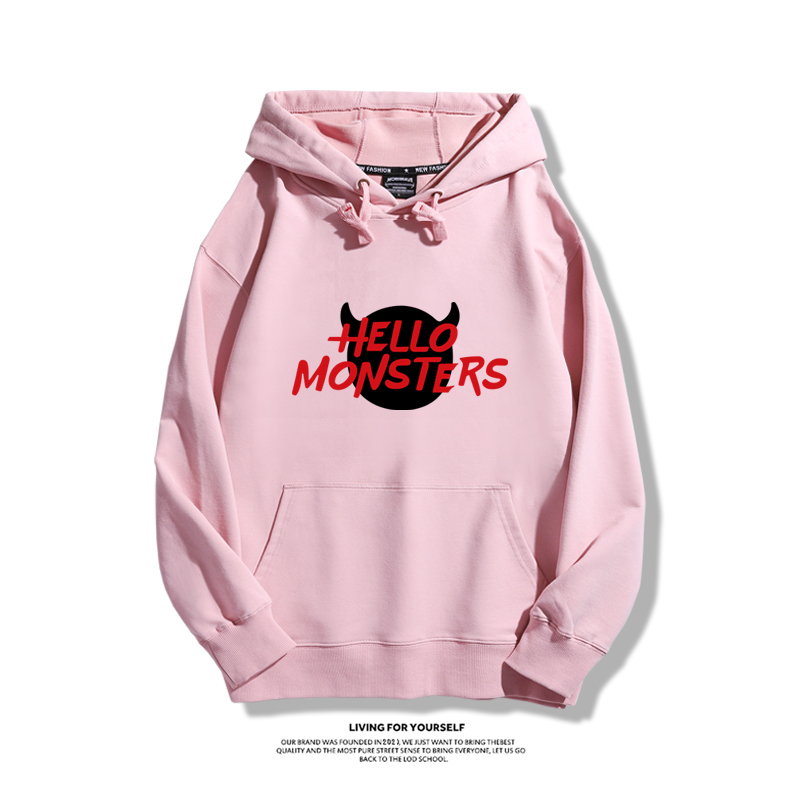 BABYMONSTER 2025秋冬新款 親子情侶男女連帽衛衣