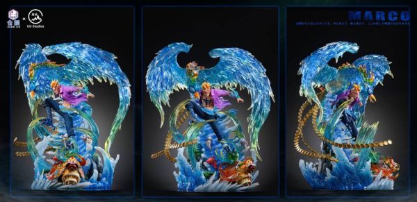 海賊王 場景雕像第一彈 鳳凰印 不死鳥 馬可 X 倉頡&GG鬼谷-ZUIHANG SHOP