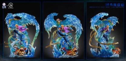 海賊王 場景雕像第一彈 鳳凰印 不死鳥 馬可 X 倉頡&GG鬼谷-ZUIHANG SHOP
