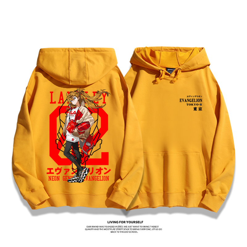 新世紀福音戰士新款 親子情侶男女款連帽衛衣-ZUIHANG SHOP