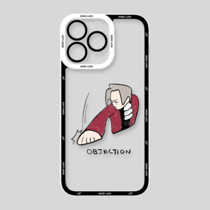 逆轉裁判天使眼透明防摔軟殼-ZUIHANG SHOP