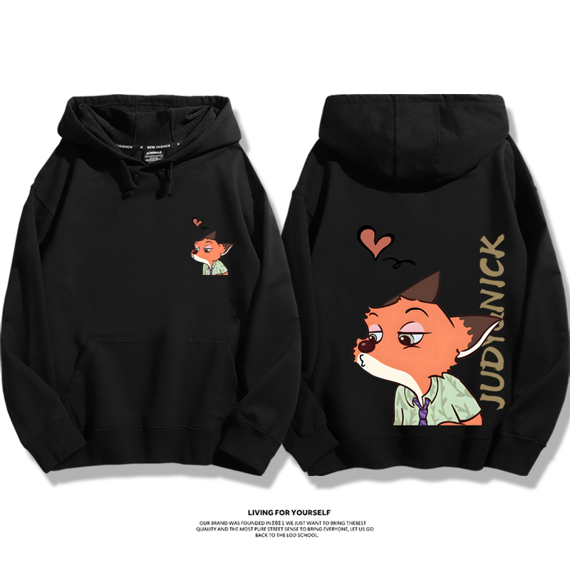 瘋狂動物城 2025秋冬新款 親子情侶男女連帽衛衣-ZUIHANG SHOP