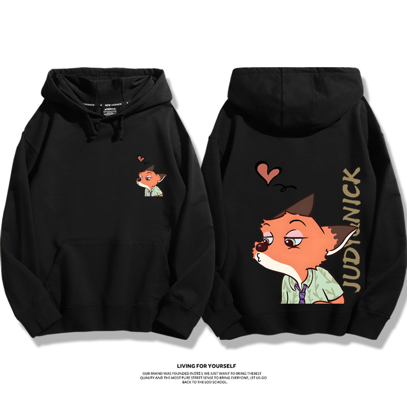 瘋狂動物城 2025秋冬新款 親子情侶男女連帽衛衣-ZUIHANG SHOP