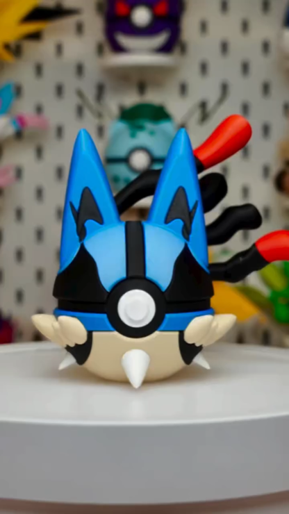 寶可夢精靈球主題收藏品 － 超級路卡利歐