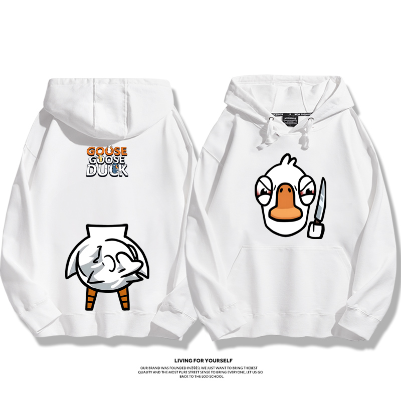 鵝鴨殺新款 親子情侶男女款連帽衛衣-ZUIHANG SHOP