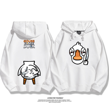 鵝鴨殺新款 親子情侶男女款連帽衛衣-ZUIHANG SHOP