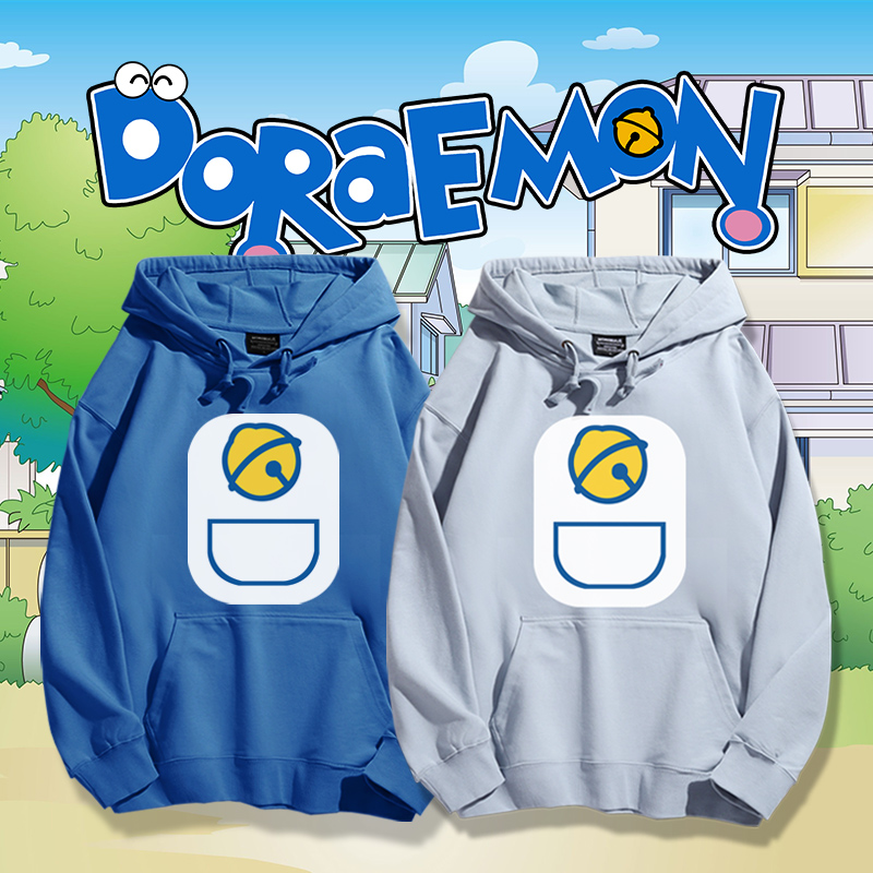 哆啦A夢聯名新款 親子情侶男女款連帽衛衣-ZUIHANG SHOP