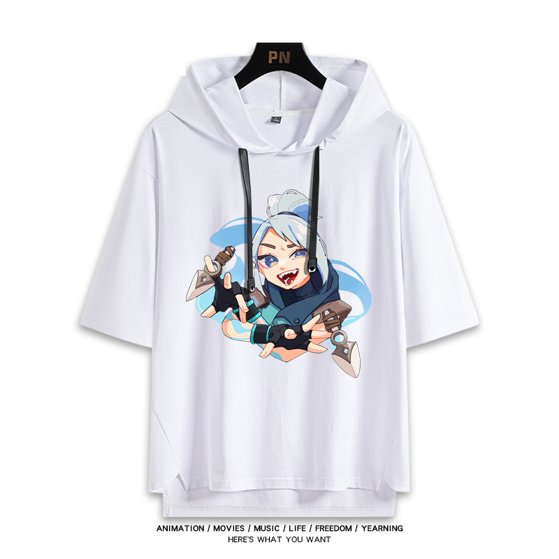 無畏契約VALORANT 連帽短袖T恤-ZUIHANG SHOP