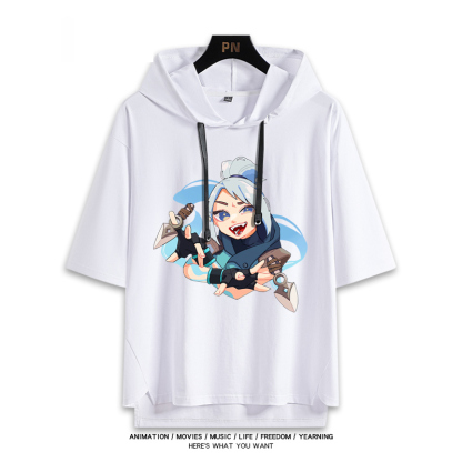 無畏契約VALORANT 連帽短袖T恤-ZUIHANG SHOP