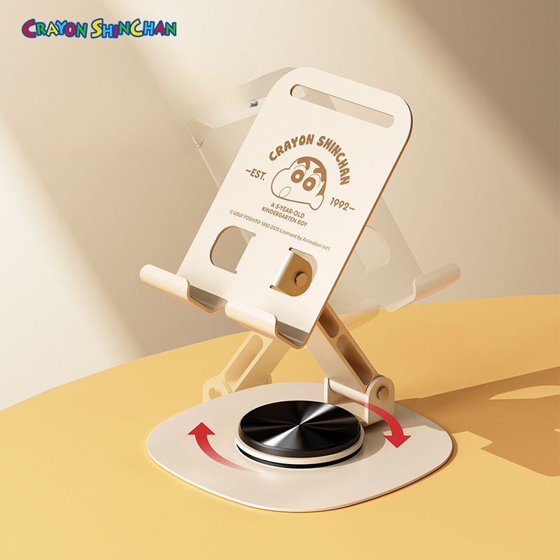 蠟筆小新/哆啦A夢 迷你金屬桌面手機支架-ZUIHANG SHOP