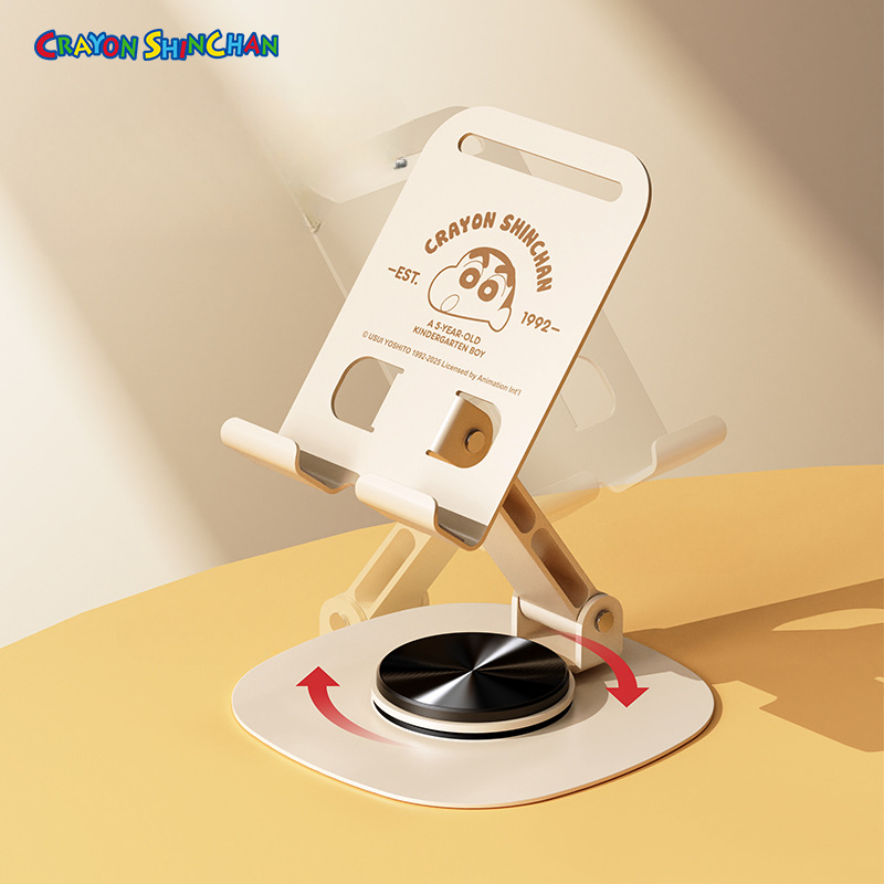 蠟筆小新/哆啦A夢 迷你金屬桌面手機支架-ZUIHANG SHOP
