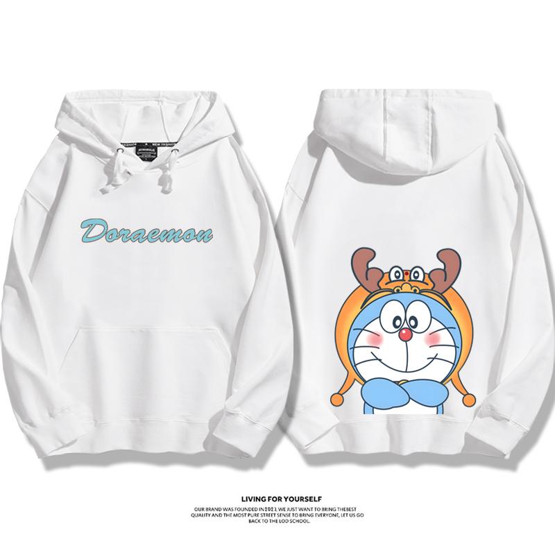 哆啦A夢聯名新款 親子情侶男女款連帽衛衣-ZUIHANG SHOP