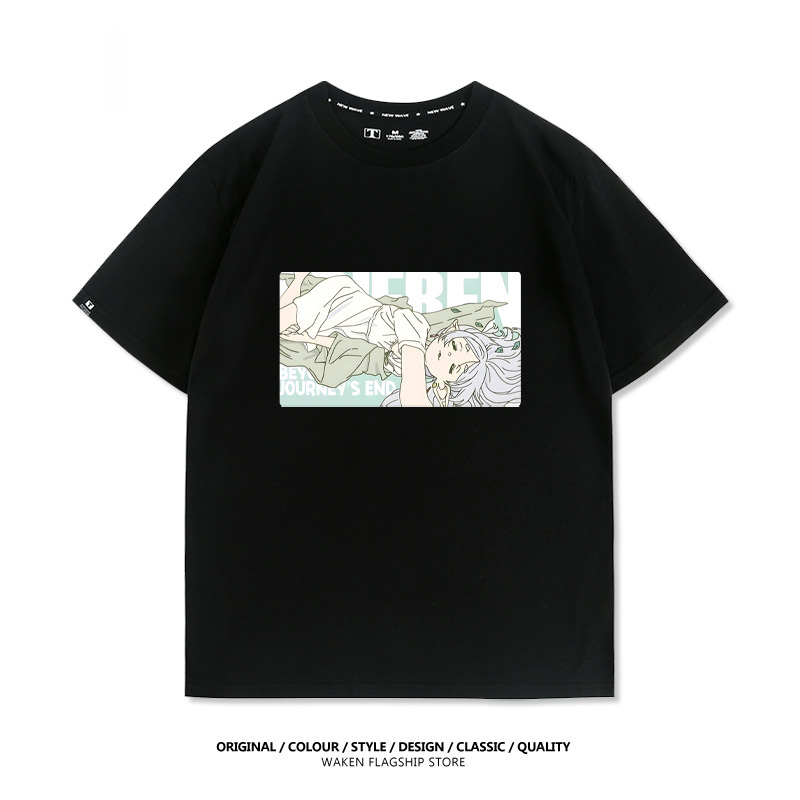 葬送的芙莉蓮 印花短袖T恤-ZUIHANG SHOP