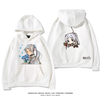 葬送的芙莉蓮新款 親子情侶男女款連帽衛衣-ZUIHANG SHOP