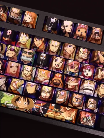 航海王透光RGB108鍵標準配列衛星軸鍵帽