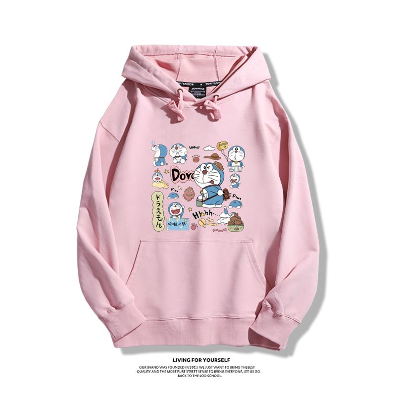 叮噹貓新款 親子情侶男女款連帽衛衣-ZUIHANG SHOP