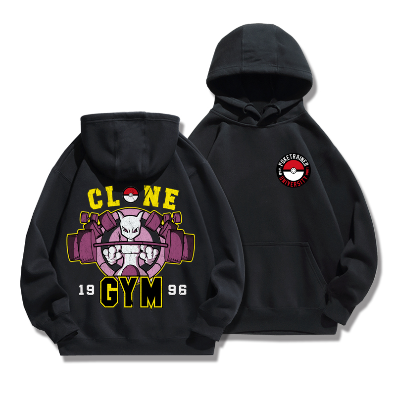 寶可夢超夢新款 親子情侶男女款連帽衛衣-ZUIHANG SHOP