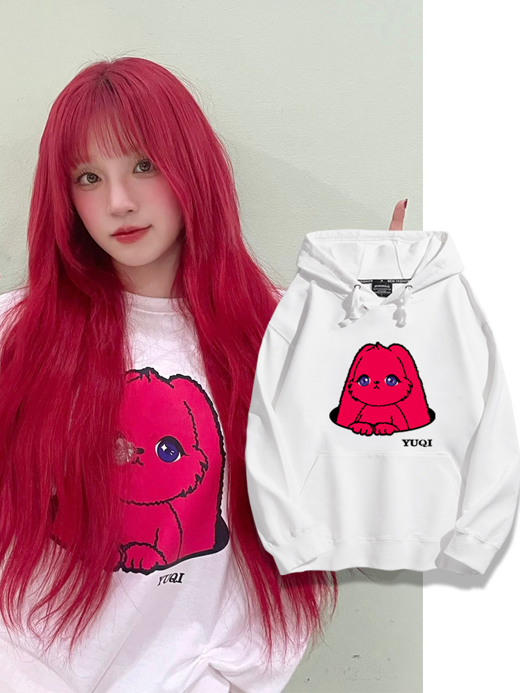 GIDLE 2025秋冬新款 親子情侶男女連帽衛衣