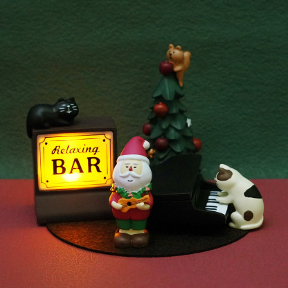 日式酒吧貓咪LED小夜燈｜辦公室/咖啡店氛圍燈｜創意擺件禮物-ZUIHANG SHOP