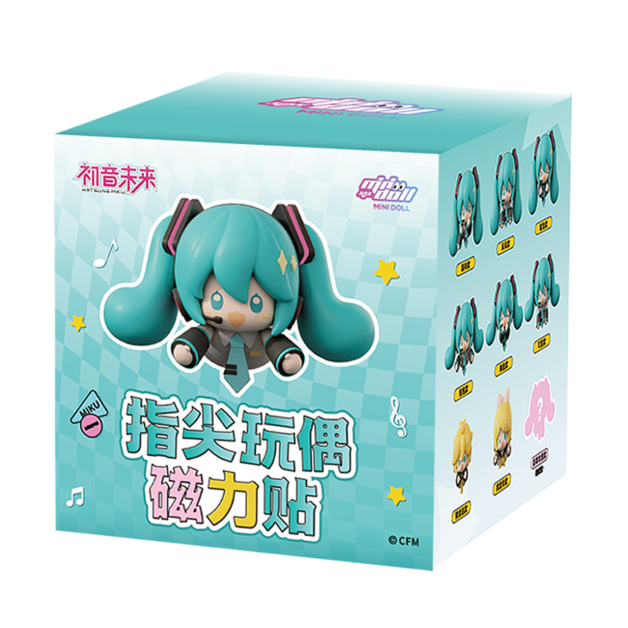 初音未來 - 指尖玩偶磁力貼-ZUIHANG SHOP
