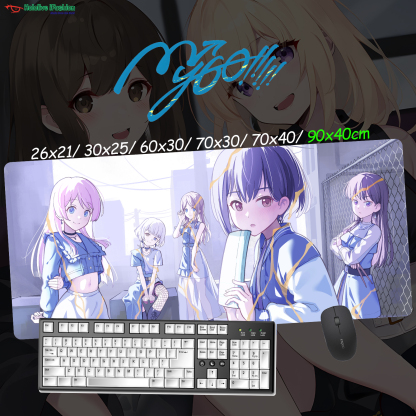 BanG Dream! It's MyGO!!!!! 超大鎖邊主題桌墊 布質滑鼠墊