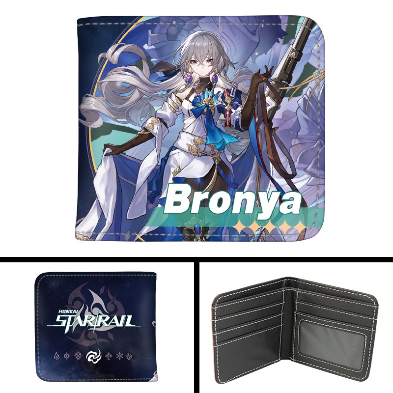 星穹鐵道Q版動漫周邊pu皮革短錢包-ZUIHANG SHOP