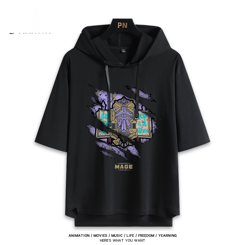 World of Warcraft 魔獸世界 連帽短袖T恤-ZUIHANG SHOP