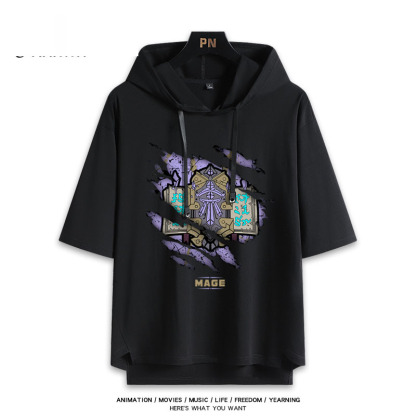 World of Warcraft 魔獸世界 連帽短袖T恤-ZUIHANG SHOP