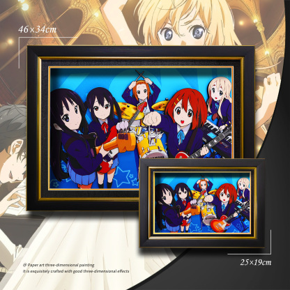 輕音少女 3D立體畫-ZUIHANG SHOP