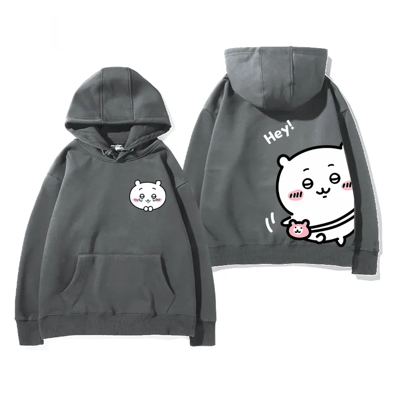 chiikawa 2025秋冬新款親子情侶裝連帽衛衣