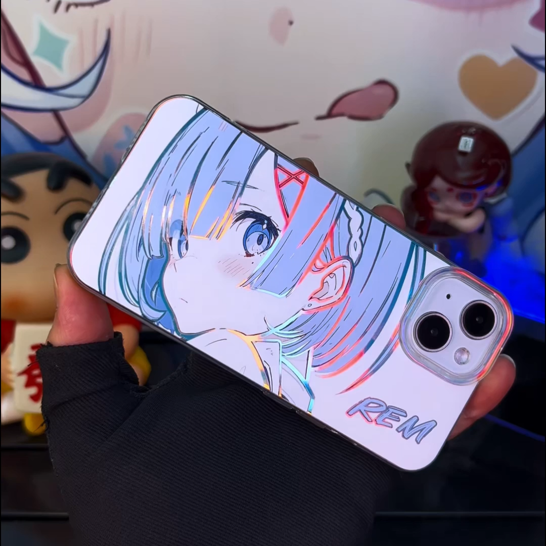 蕾姆極光金彩手機殼