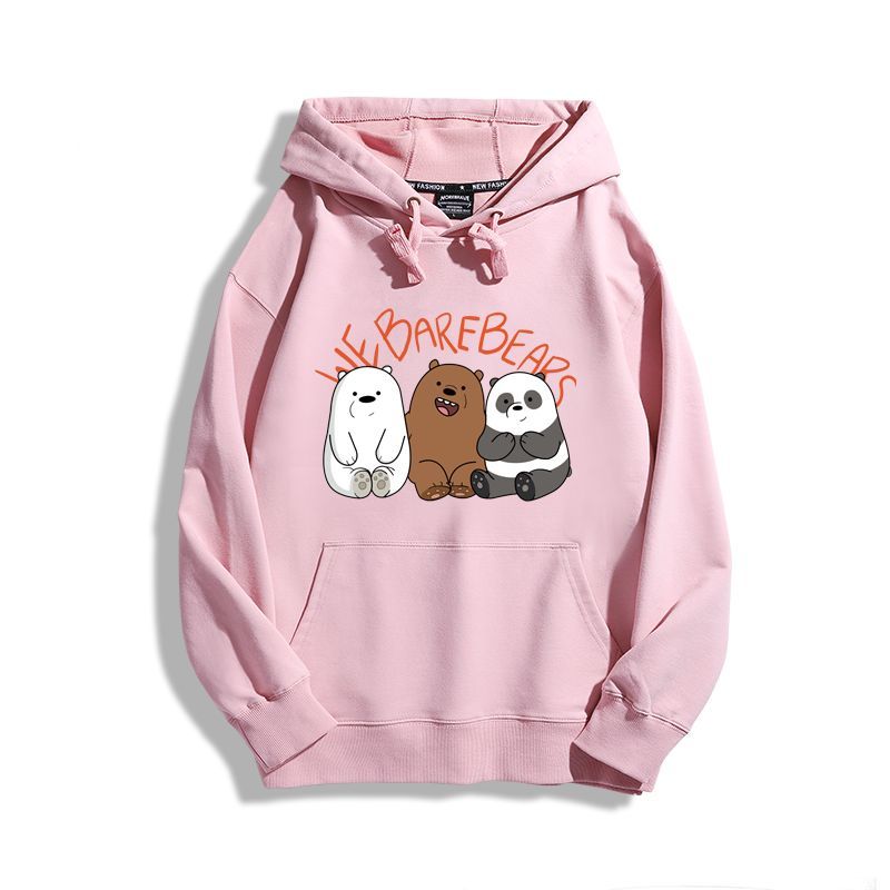 咱們三只裸熊聯名nasa新款 親子情侶男女款連帽衛衣-ZUIHANG SHOP