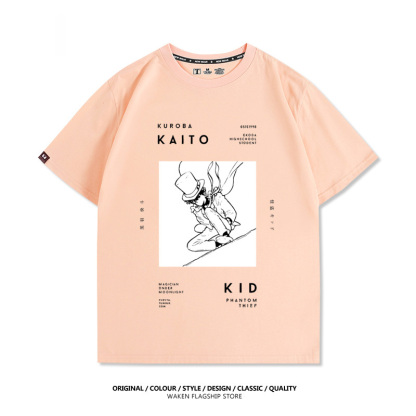 怪盜基德 2025親子情侶男女同款 印花短袖T恤