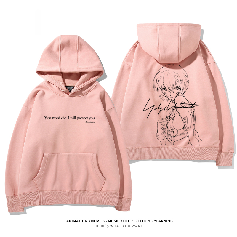 新世紀福音戰士新款 親子情侶男女款連帽衛衣-ZUIHANG SHOP