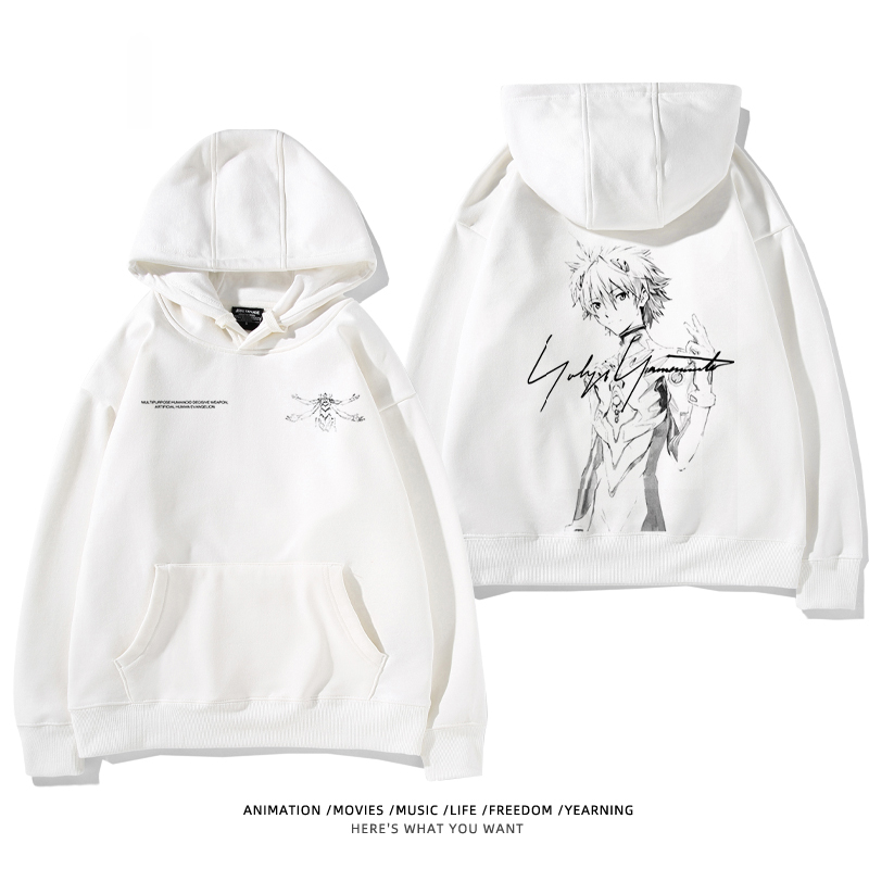 新世紀福音戰士新款 親子情侶男女款連帽衛衣-ZUIHANG SHOP