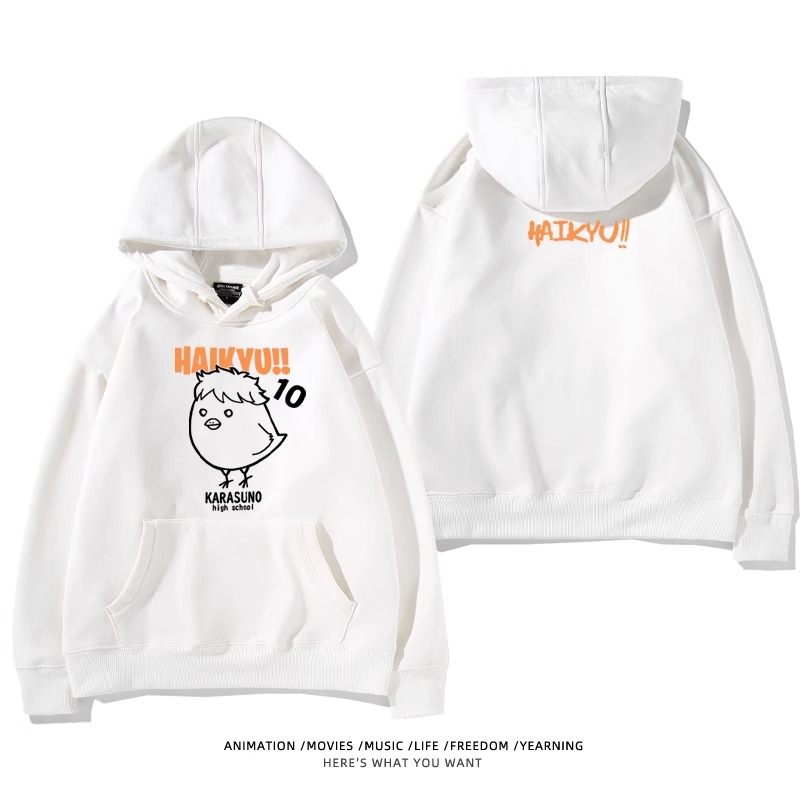 排球少年新款 親子情侶男女款連帽衛衣-ZUIHANG SHOP