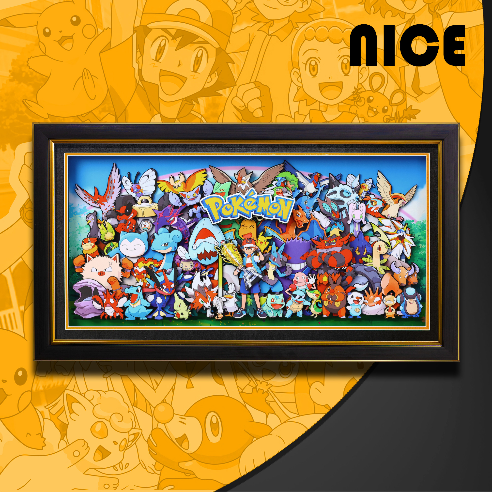 寶可夢 3D立體畫-ZUIHANG SHOP