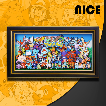 寶可夢 3D立體畫-ZUIHANG SHOP