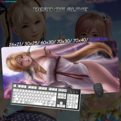 生死格鬥系列 超大鎖邊主題桌墊 布質滑鼠墊