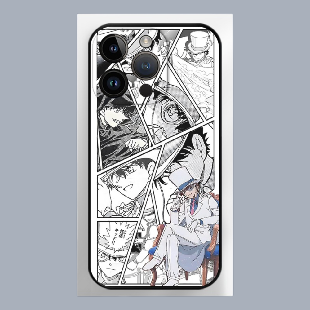 名偵探柯南液態矽膠全包防摔軟殼-ZUIHANG SHOP