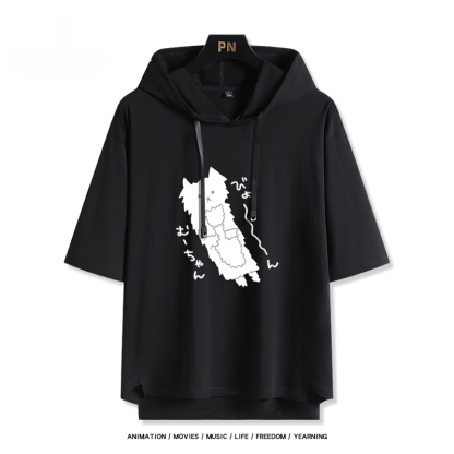 Vtuber Hololive新款 親子情侶男女款連帽短袖T恤-ZUIHANG SHOP