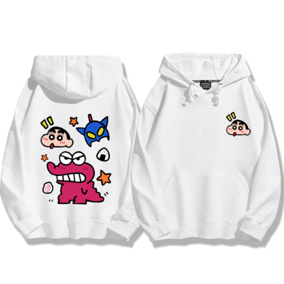 蠟筆小新新款 親子情侶男女款連帽衛衣-ZUIHANG SHOP