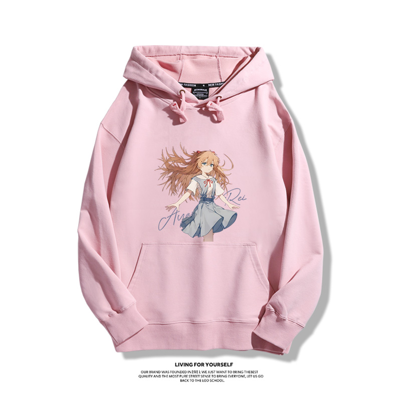 新世紀福音戰士新款 親子情侶男女款連帽衛衣-ZUIHANG SHOP