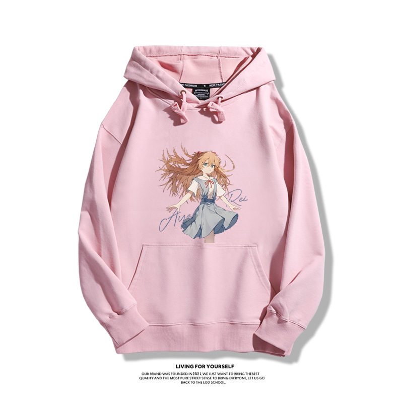 新世紀福音戰士新款 親子情侶男女款連帽衛衣-ZUIHANG SHOP